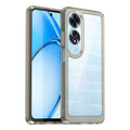 OPPO A60 4G Soft TPU Bumper Case (Clear Grey) - Clear Grey