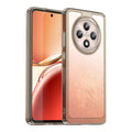 OPPO Reno 12 F Soft TPU Bumper Case (Clear Grey) - Clear Grey