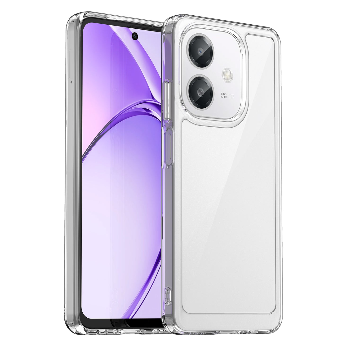 OPPO A40 4G Soft TPU Bumper Case [Clear]