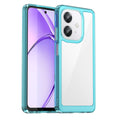 OPPO A60 5G Soft TPU Bumper Case (Clear Blue) - Clear Blue