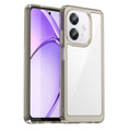 OPPO A40 4G Soft TPU Bumper Case [Clear Grey] - Clear Grey