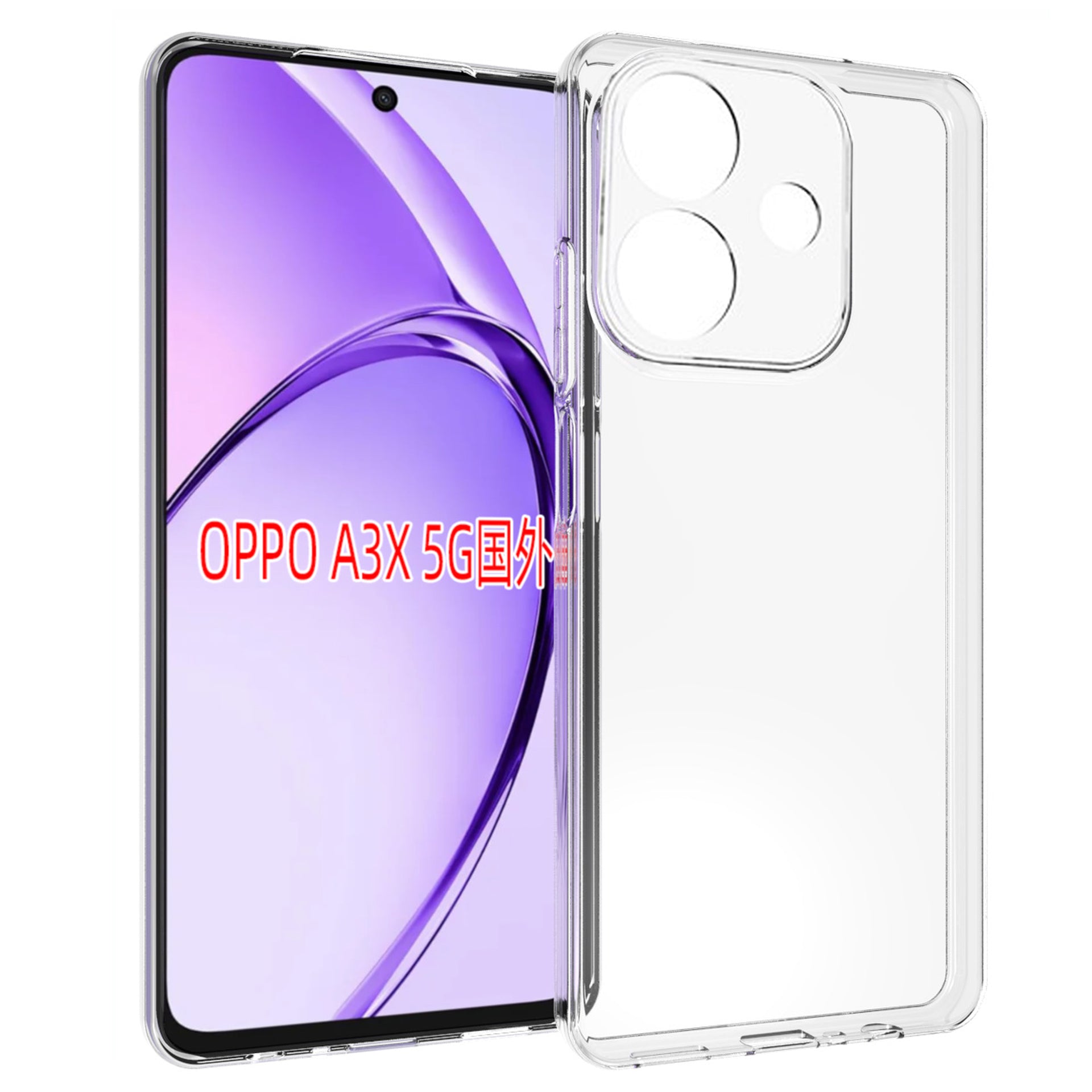 ILING Handyhülle Für Oppo A40/A60 – Transparent & Stoßfest Mit Displayschutz