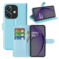 OPPO A60 5G PU Wallet Case - LightBlue