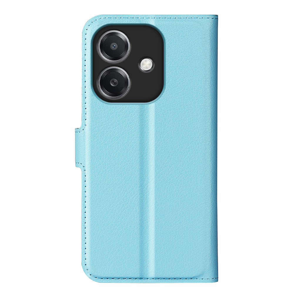 OPPO A40 4G PU Leather Wallet Case [LightBlue]