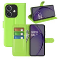 OPPO A40 4G PU Leather Wallet Case [Green] - Green