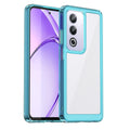 OPPO A80 5G Soft TPU Bumper Case (Clear Blue) - Clear Blue