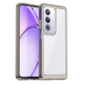 OPPO A80 5G Soft TPU Bumper Case (Clear Grey) - Clear Grey