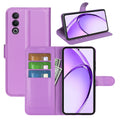 OPPO A80 5G PU Wallet Case - Purple