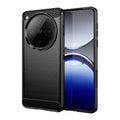 OPPO Find X8 Pro Carbon Fibre TPU Case Slim Shockproof Cover Black - Black