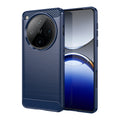 OPPO Find X8 Pro Carbon Fibre TPU Case Slim Shockproof Cover Navy - Navy