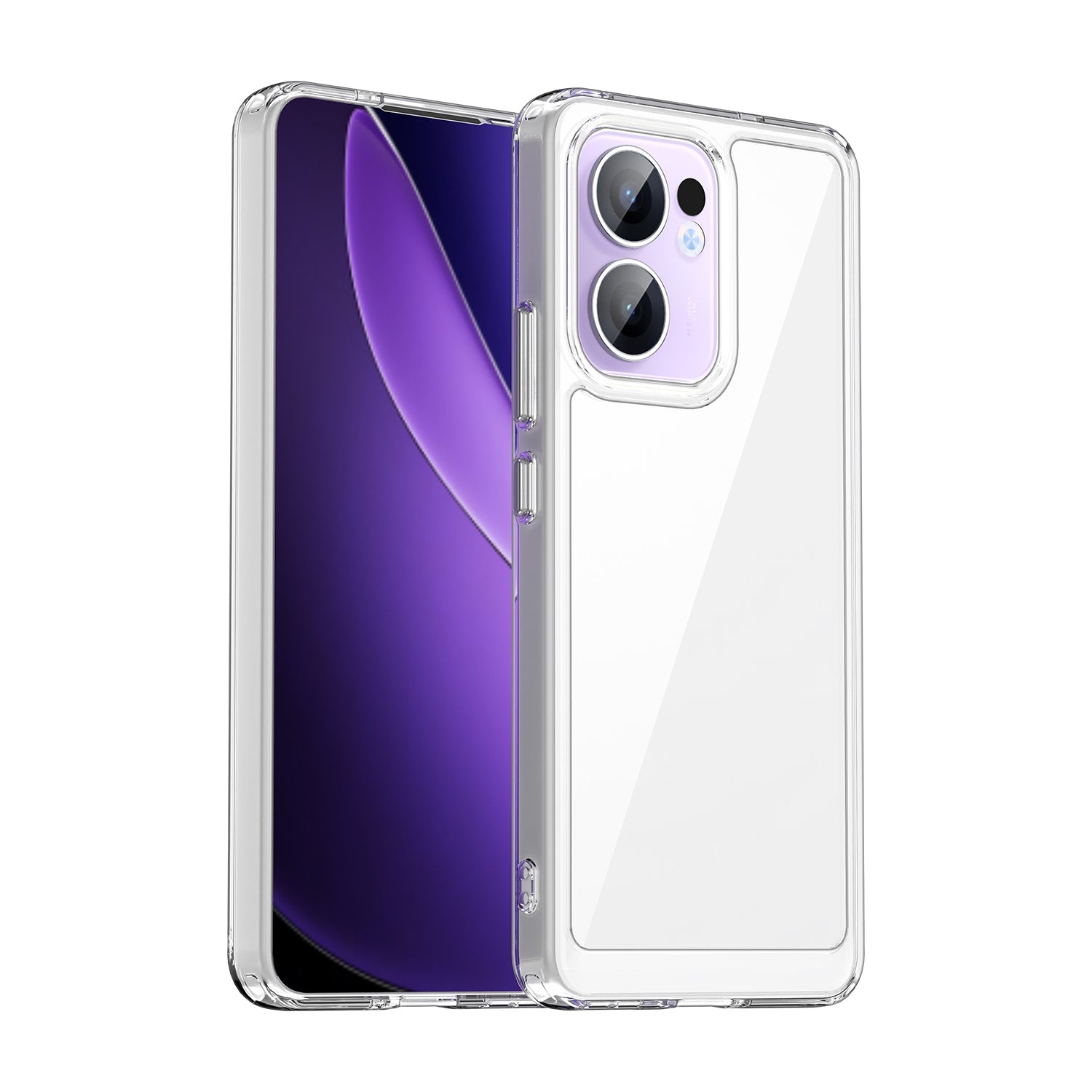 OPPO Reno 13 F 5G Soft TPU Bumper Case [Clear]