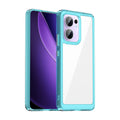 OPPO Reno 13 F 5G Soft TPU Bumper Case [Clear Blue] - Clear Blue