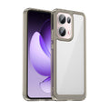 OPPO Reno 13 Pro 5G Soft TPU Bumper Case [Clear Grey] - Clear Grey