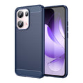 OPPO Reno 13Pro 5G Carbon Fibre TPU Case Slim Shockproof Cover Navy - Navy