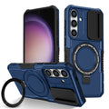 Samsung Galaxy S25 Magsafe Sliding Cover Case (Navy) - Navy