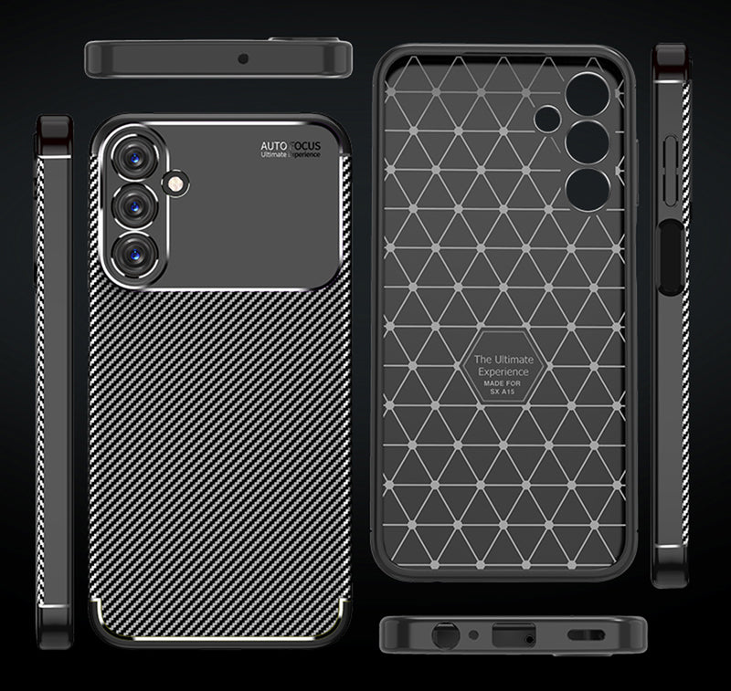 Samsung Galaxy A15 Case Carbon Fibre