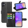 Samsung Galaxy A06 PU Wallet Case - Black