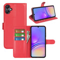 Samsung Galaxy A06 PU Wallet Case - Red