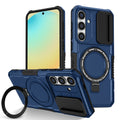 Samsung Galaxy S24 FE Magsafe Sliding Cover Case - Navy