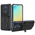 Samsung S24FE Heavy Duty Kickstand Card Holder Case Shockproof Navy - Navy