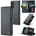 Samsung Galaxy A16 Retro PU Leather Wallet Case - Black