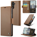 Samsung Galaxy A16 Retro PU Leather Wallet Case - Brown