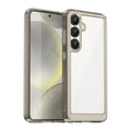 Samsung Galaxy S25 Soft TPU Bumper Case (Clear Grey) - Clear Grey
