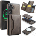 Samsung Galaxy S25 Case DG.Ming MagSafe Wallet Case (Coffee) - Coffee
