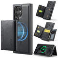 Samsung Galaxy S25 Ultra DG.Ming MagSafe Wallet Case (Black) - Black