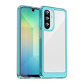 Samsung Galaxy A26 5G Soft TPU Bumper Case [Clear Blue] - Clear Blue