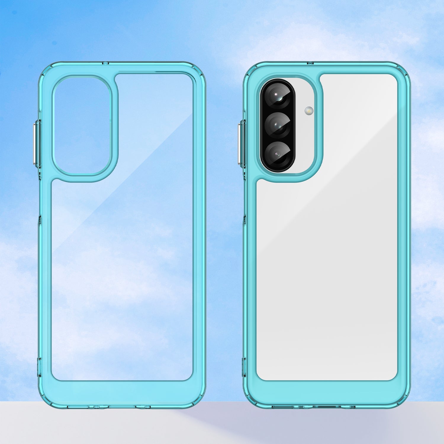 Samsung Galaxy A26 5G Soft TPU Bumper Case [Clear Blue]