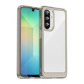 Samsung Galaxy A26 5G Soft TPU Bumper Case [Clear Grey] - Clear Grey