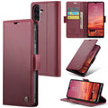 Samsung Galaxy A26 5G CaseMe Retro Wallet Case [Maroon] - Maroon