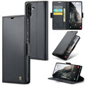 Samsung Galaxy A36 5G CaseMe Retro Wallet Case [Black] - Black