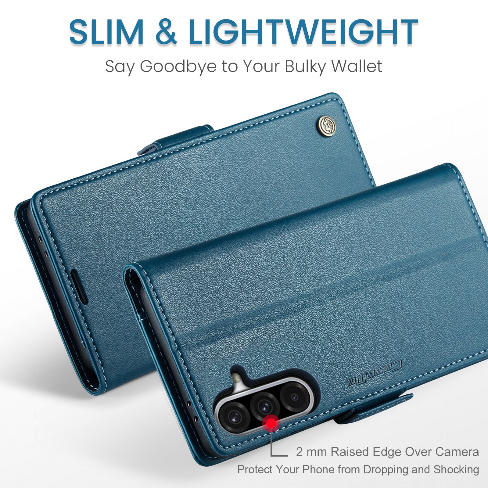 Samsung Galaxy A36 5G CaseMe Retro Wallet Case [Navy]