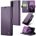 Samsung Galaxy A56 5G CaseMe Retro Wallet Case [Purple] - Purple