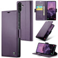 Samsung Galaxy A56 5G CaseMe Retro Wallet Case [Purple] - Purple