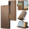 Samsung Galaxy A56 5G CaseMe Retro Wallet Case [Brown] - Brown