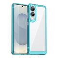 Samsung Galaxy S25 Edge Soft TPU Bumper Case [Clear Blue] - Clear Blue