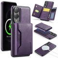 Samsung Galaxy S25 Edge DG.Ming MagSafe Wallet Case [Purple] - Purple