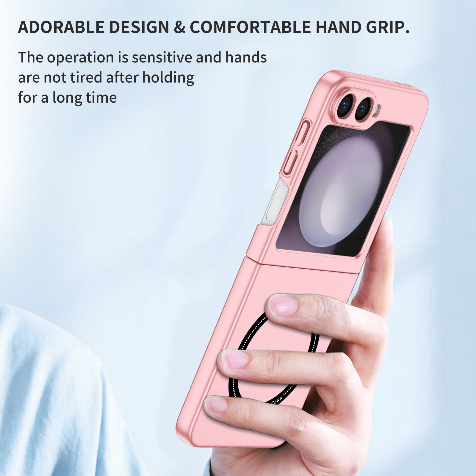 Samsung Galaxy Z Flip 7 FE Magnetic Ring Case [Pink]
