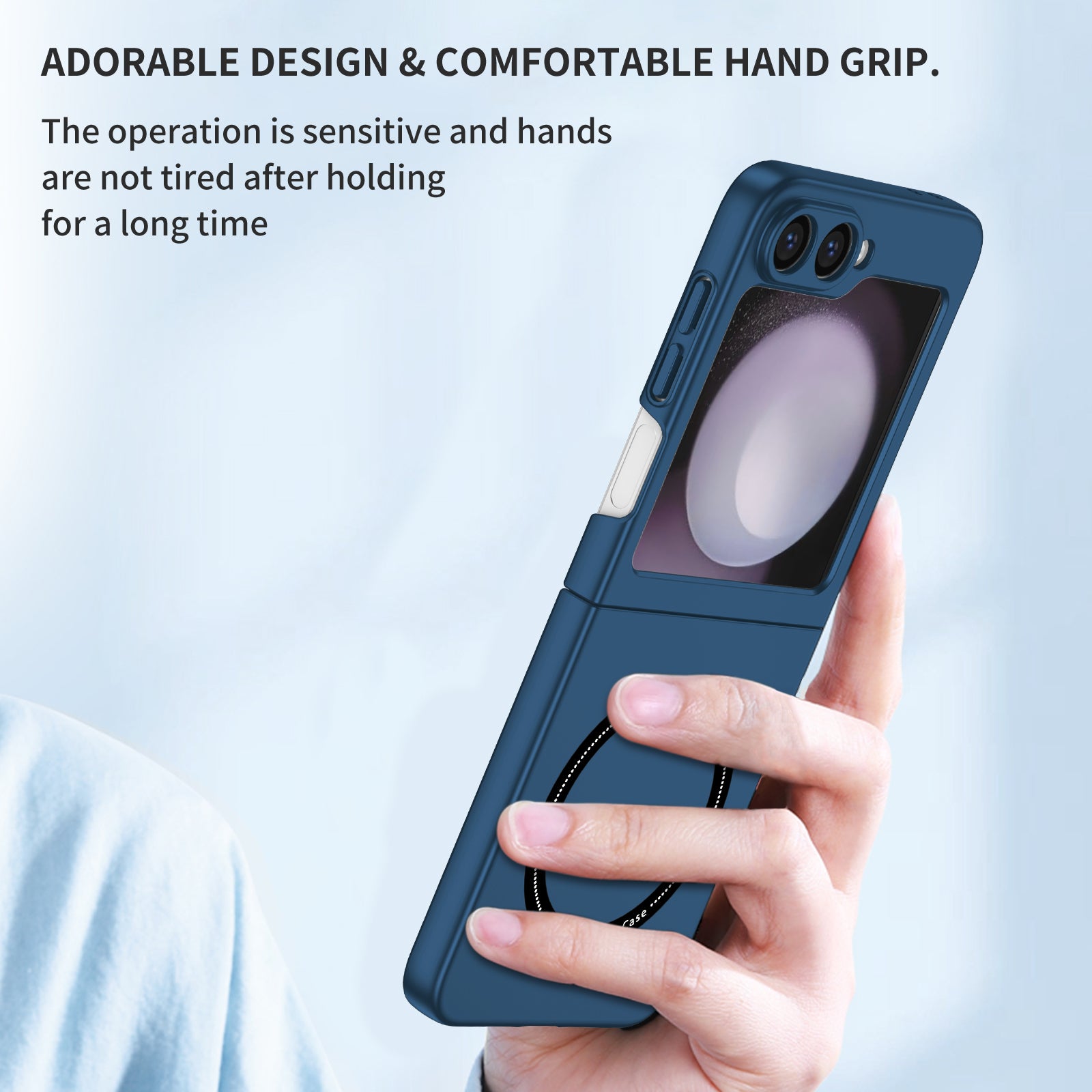 Samsung Galaxy Z Flip 7 FE Magnetic Ring Case [Navy]