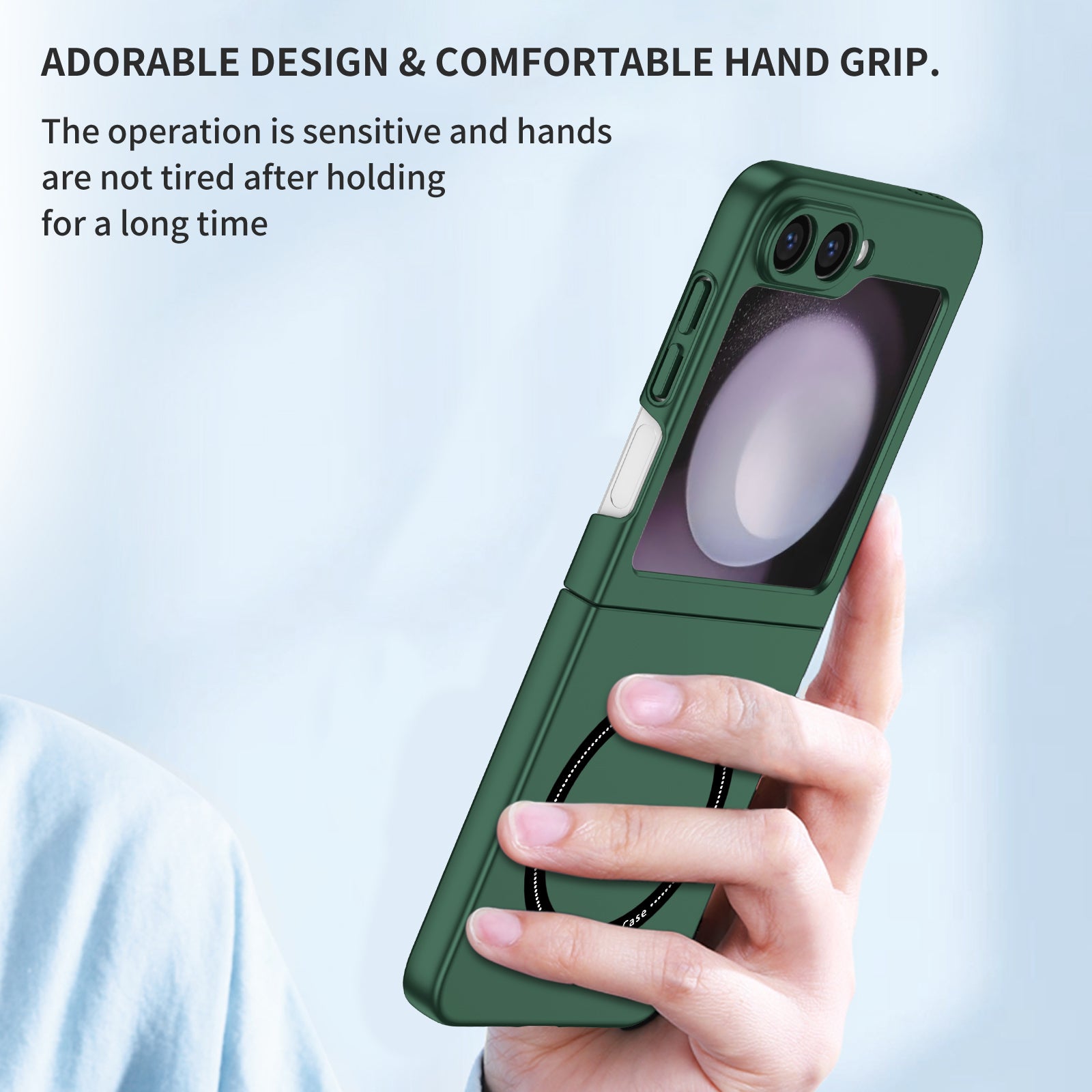 Samsung Galaxy Z Flip 7 FE Magnetic Ring Case [Teal]