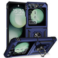 Samsung Galaxy Z Flip 7 FE Military Armour Kickstand Case [Navy] - Navy