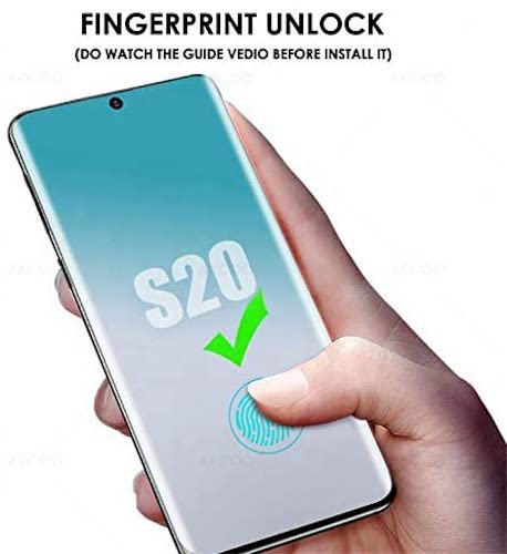 Samsung S20Plus 5G Curved Full Cover Glass SP - UV (Clear)