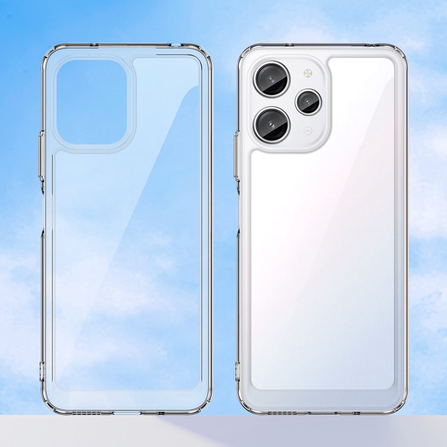 Xiaomi Redmi 12 5G Soft TPU Bumper Case (Clear)