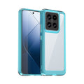 Xiaomi 14 Soft TPU Bumper Case (Clear Blue) - Clear Blue