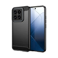 Xiaomi 14 Carbon Fibre TPU Case Slim Shockproof Cover Black - Black