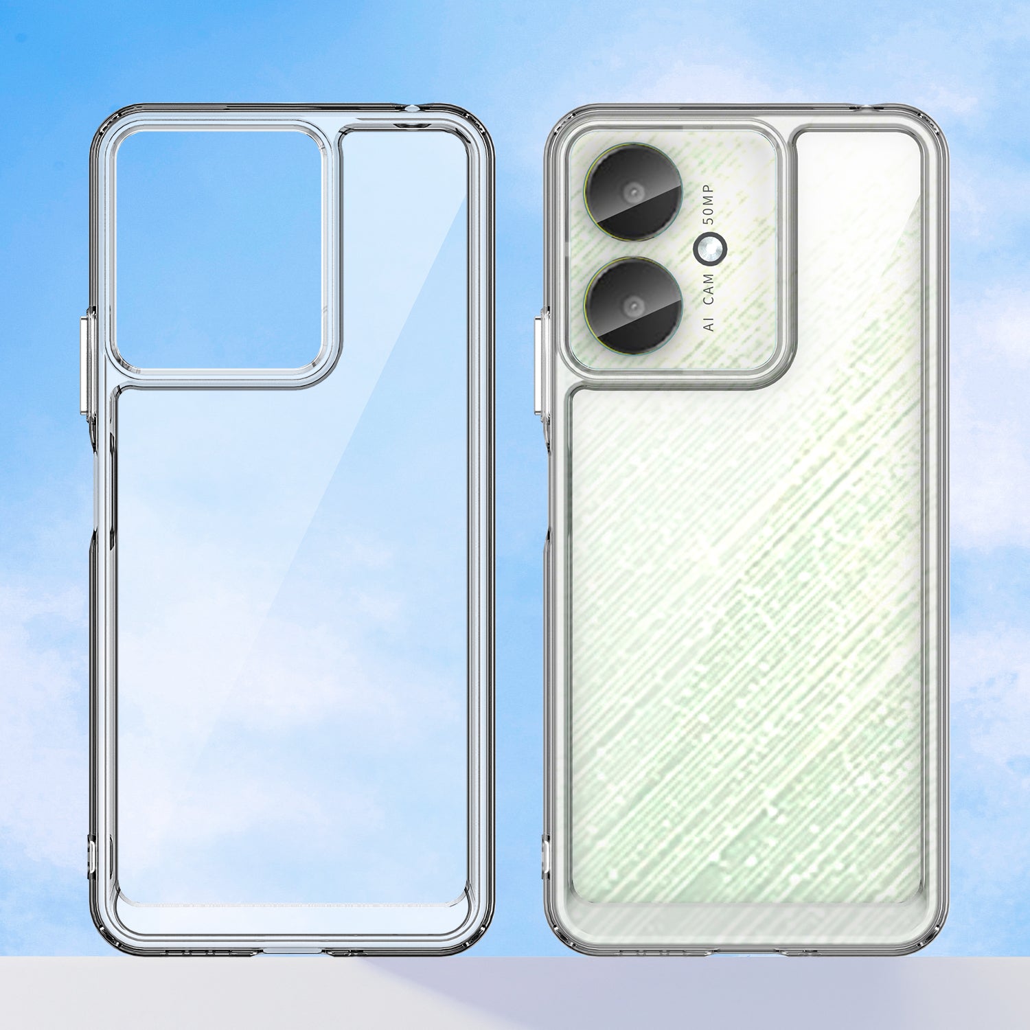 Xiaomi Poco C65 Soft TPU Bumper Case [Clear]