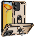 Xiaomi Poco C65 Military Armour Ring Case [Gold] - Gold